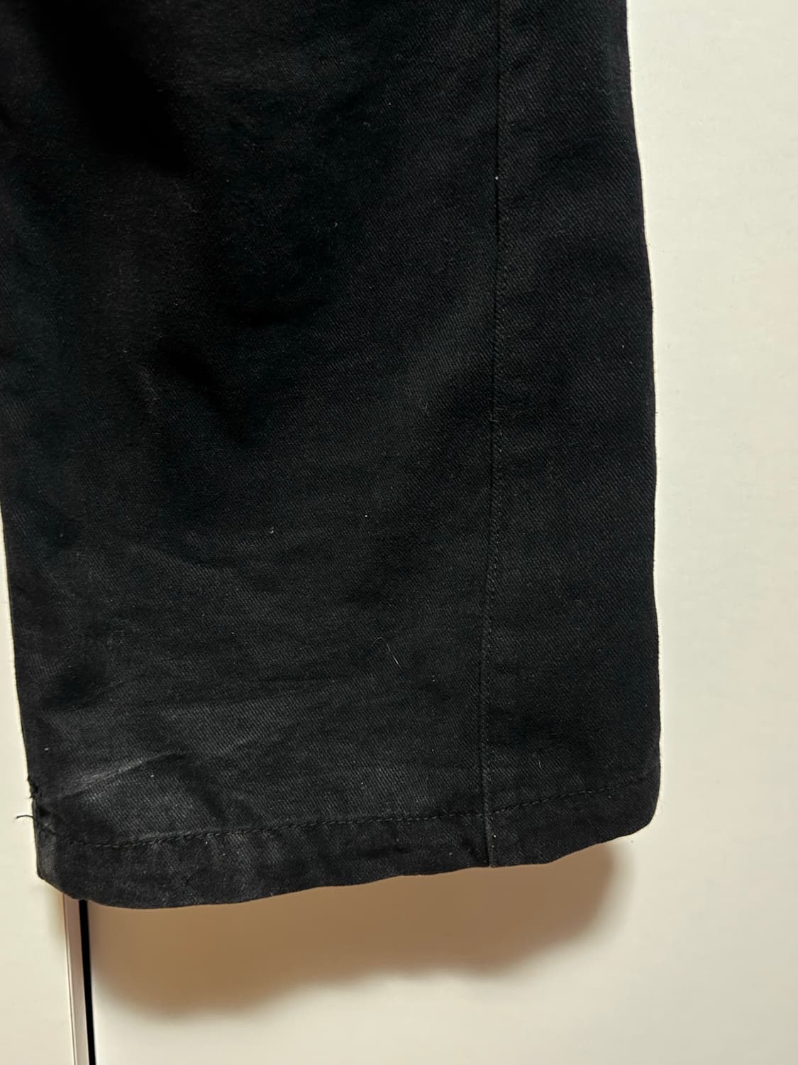 플라스틱프로덕트 웨이브 지퍼 팬츠 블랙 M 상품이미지4