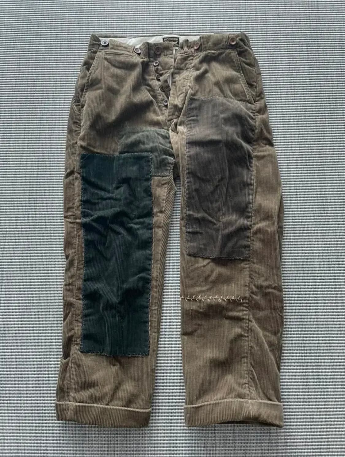 Lvc 리바이스 빈티지클로딩 1920 패치워크 코듀로이 골덴 30~31 상품이미지1