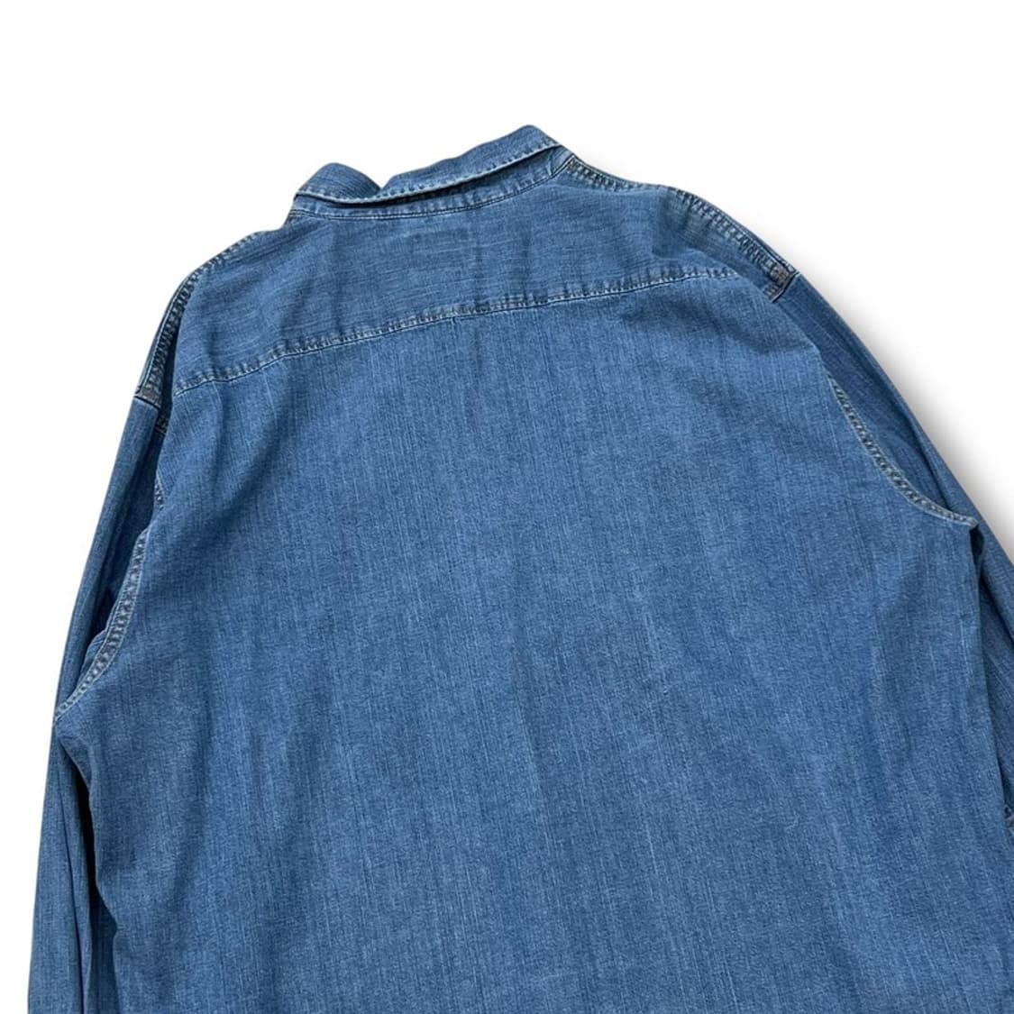 랭글러 투포켓 데님셔츠 r2169 상품이미지4
