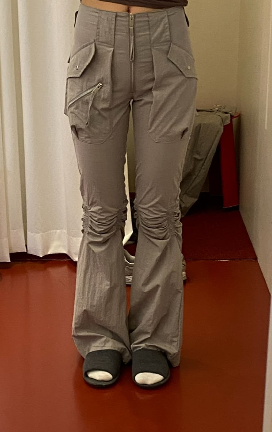 나체 NACHE EXPOSURE ZIP DETAIL PANTS(GRAY) 상품이미지7