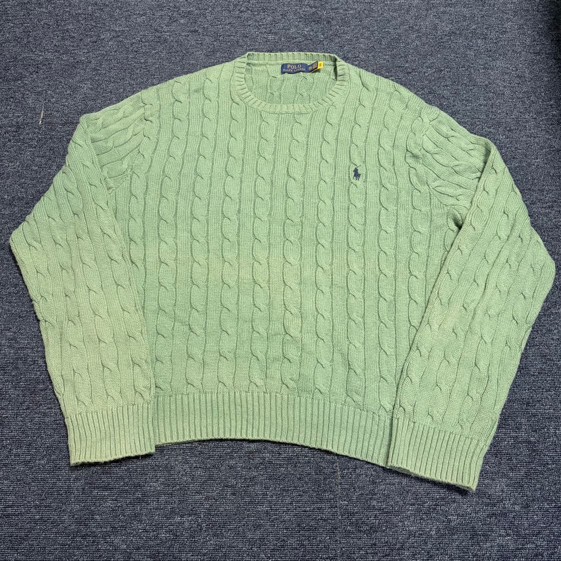 폴로 랄프로렌 꽈배기 니트 상품이미지1