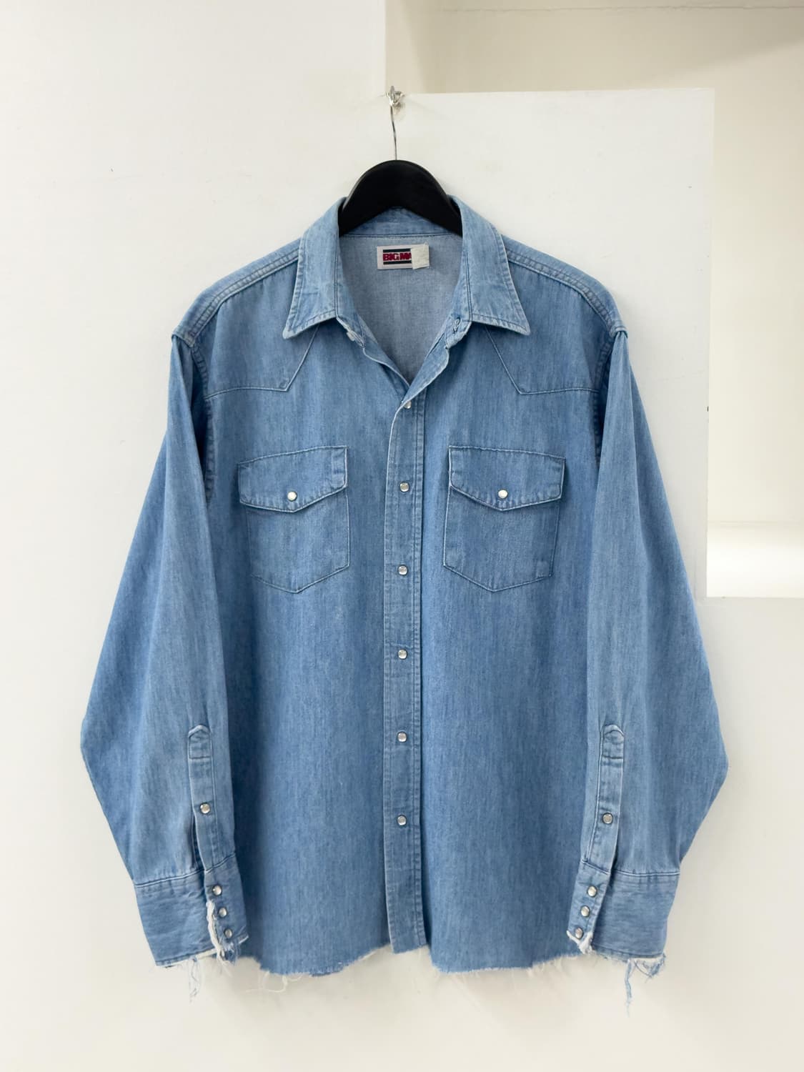 90s 빅맥 웨스턴 데님 셔츠 상품이미지1