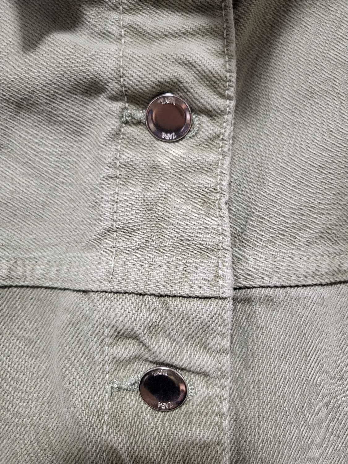 자라 오버사이즈핏 데님자켓 상품이미지4