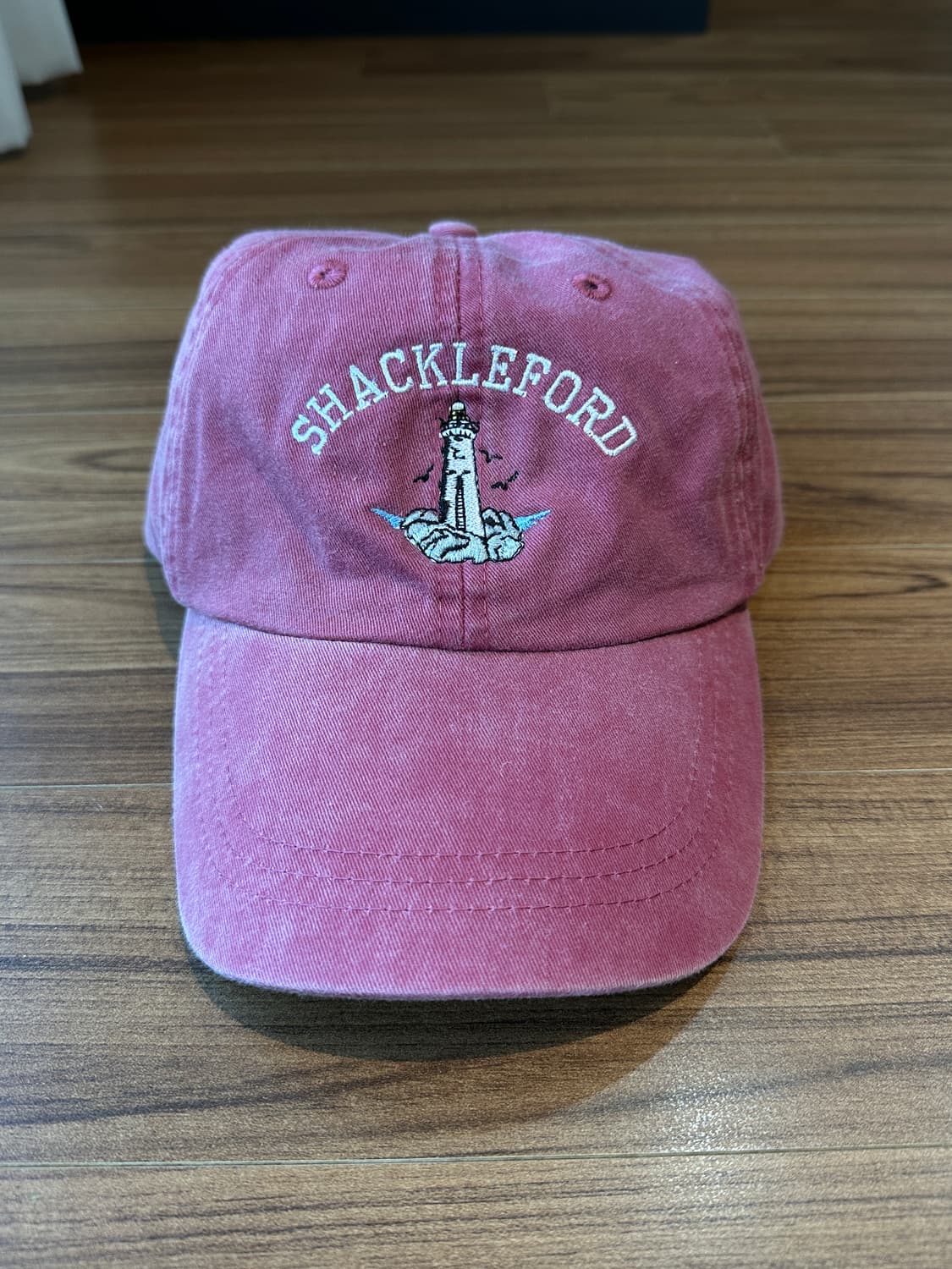 빈티지 샤클포드 등대 자수 볼캡  상품이미지1