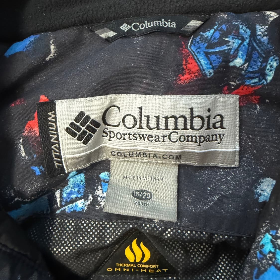 컬럼비아 티타늄 바람막이 자켓 상품이미지3