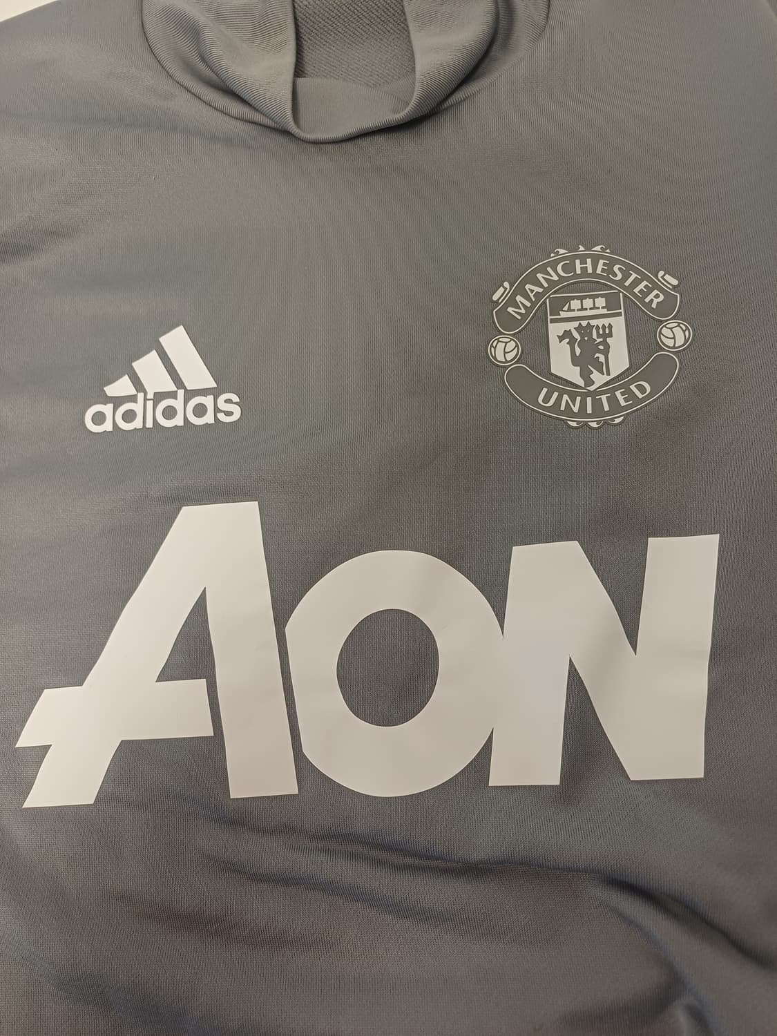 [95]아디다스 17/18 맨체스터 유나이티드 트레이닝탑[AON 스폰서] 상품이미지3