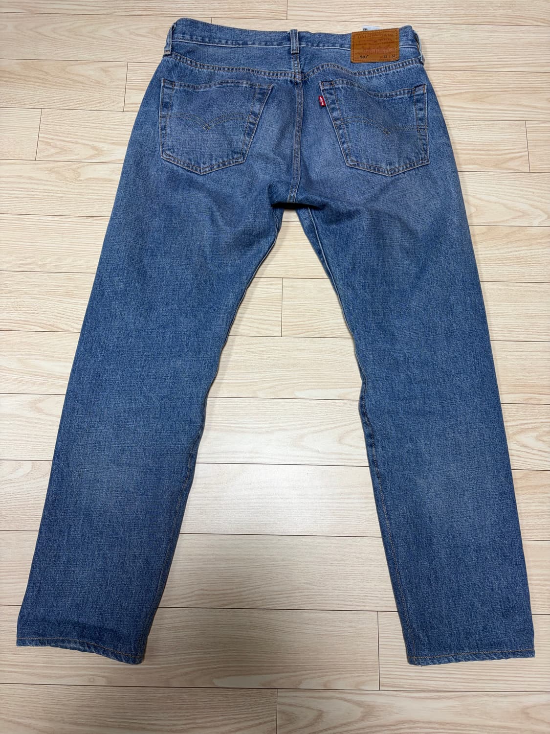 리바이스 프리미엄 라인 501 셀비지 데님(체인스티치) W32 상품이미지2