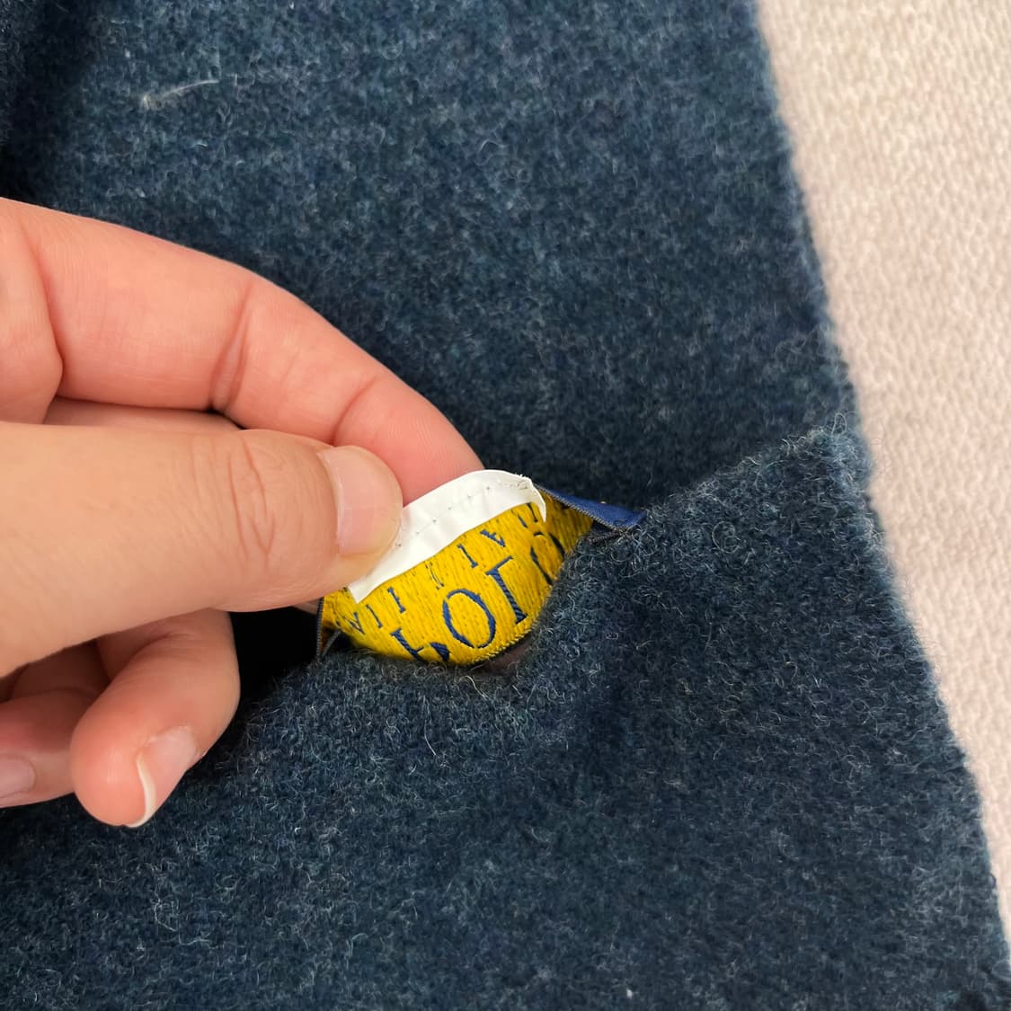 폴로 랄프로렌 스몰포니 램스울 머플러 상품이미지5