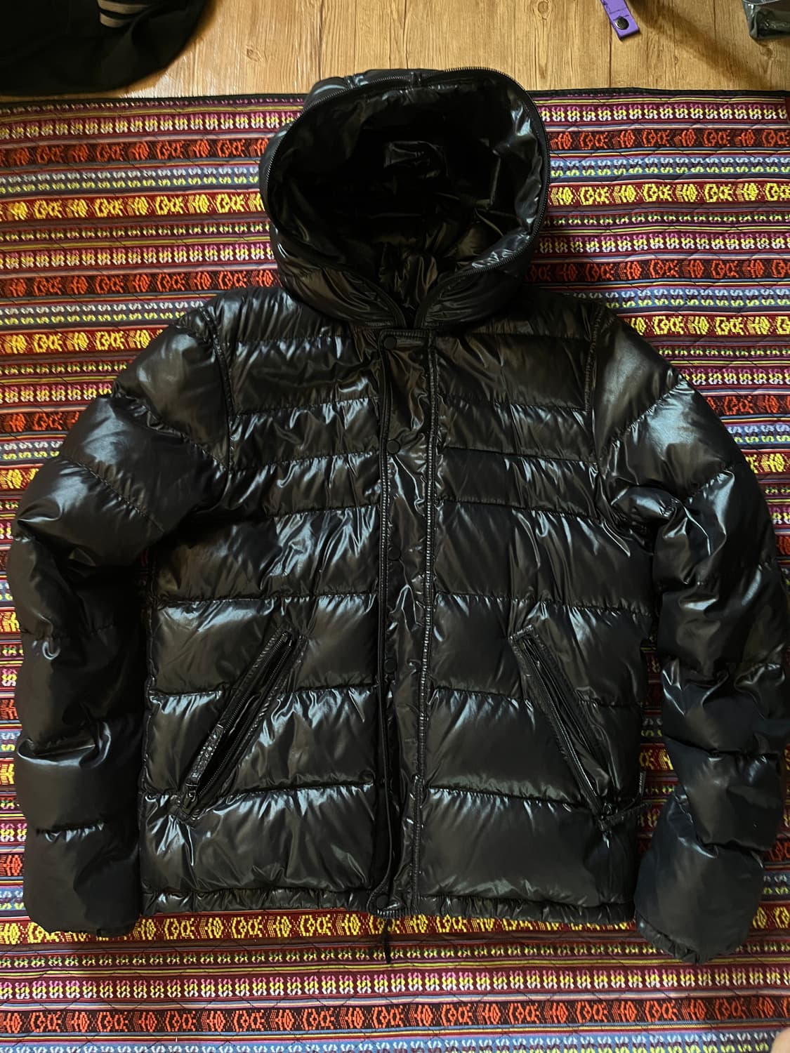 듀베티카 Duebetica 구스다운 50 블랙패딩 상품이미지1