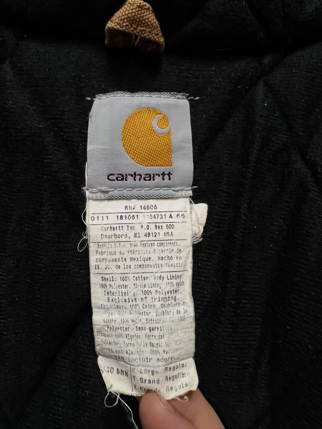 칼하트 덕액티브 워크자켓 상품이미지5