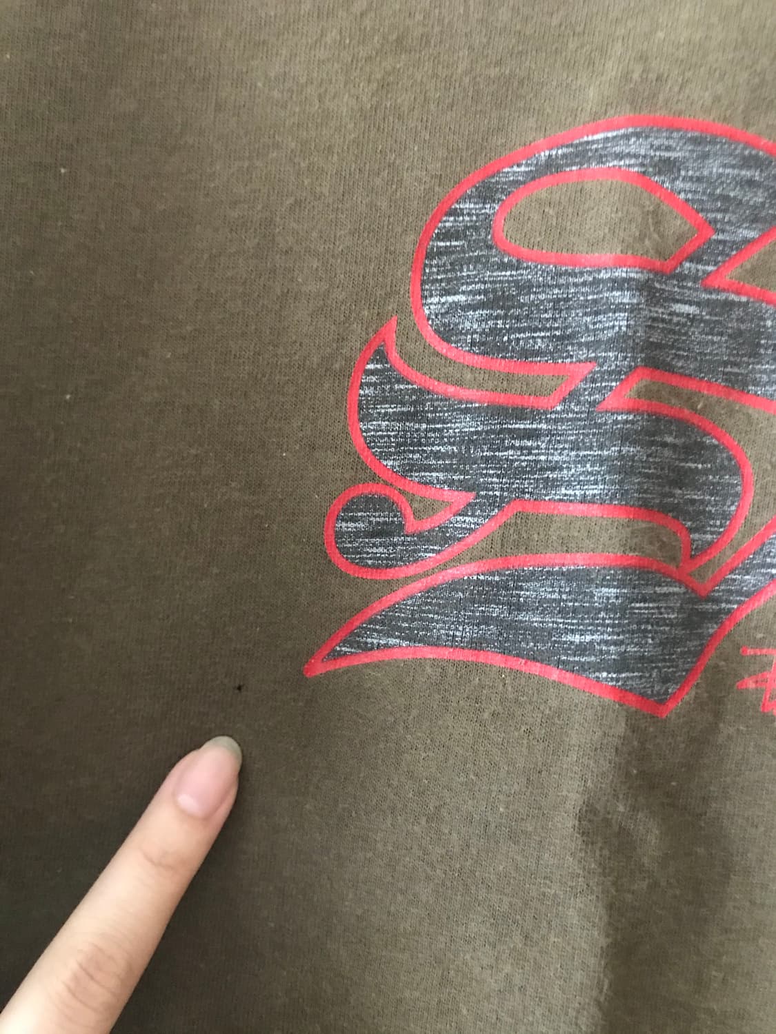 90s old stussy t-shirts(USA) 상품이미지4