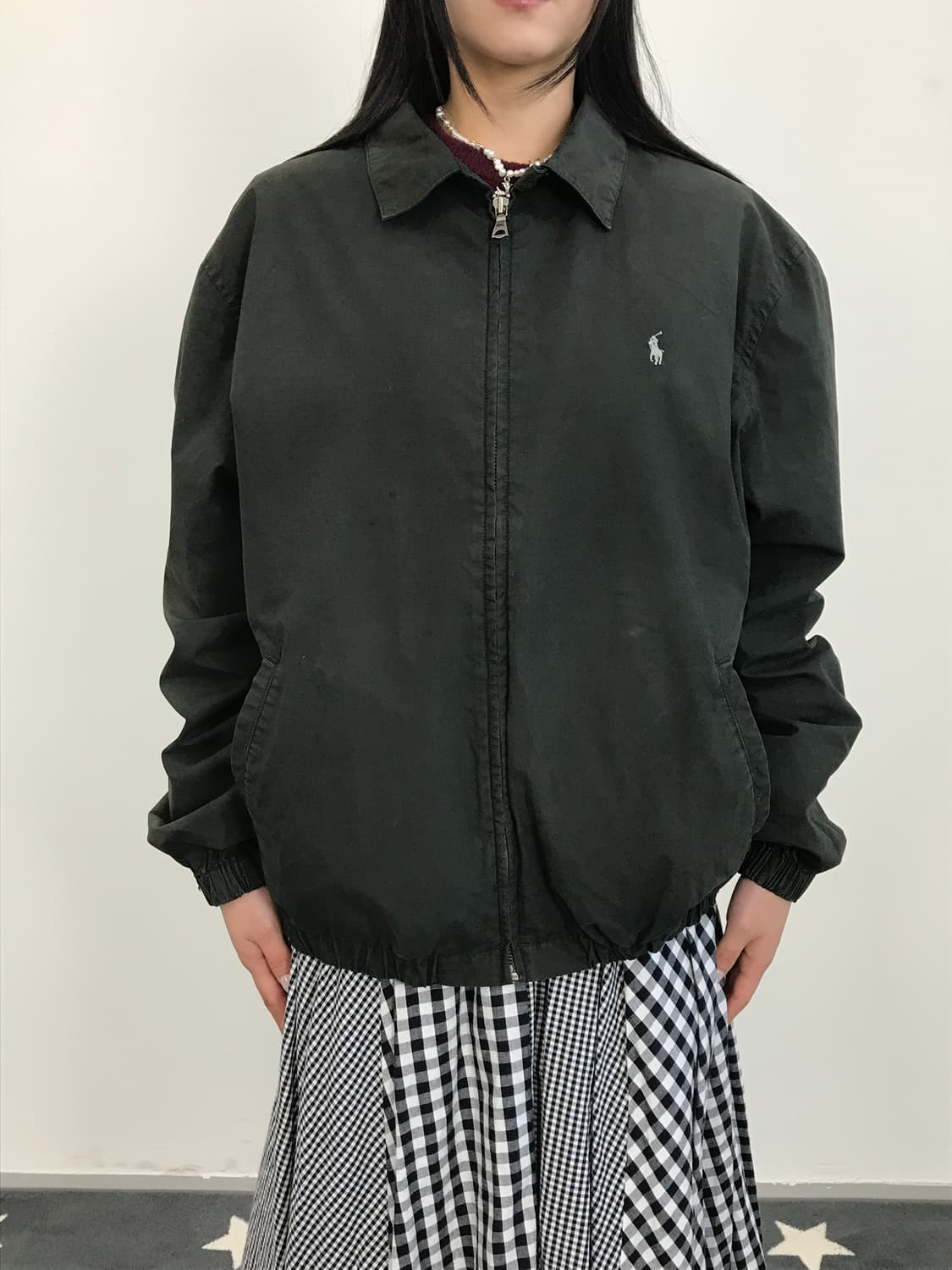 Polo Ralph Lauren Black HarringtonJacket 상품이미지2