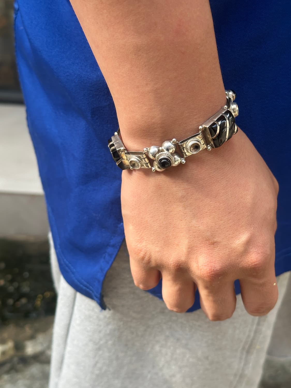 Mexico vintage 925silver bracelet 상품이미지10