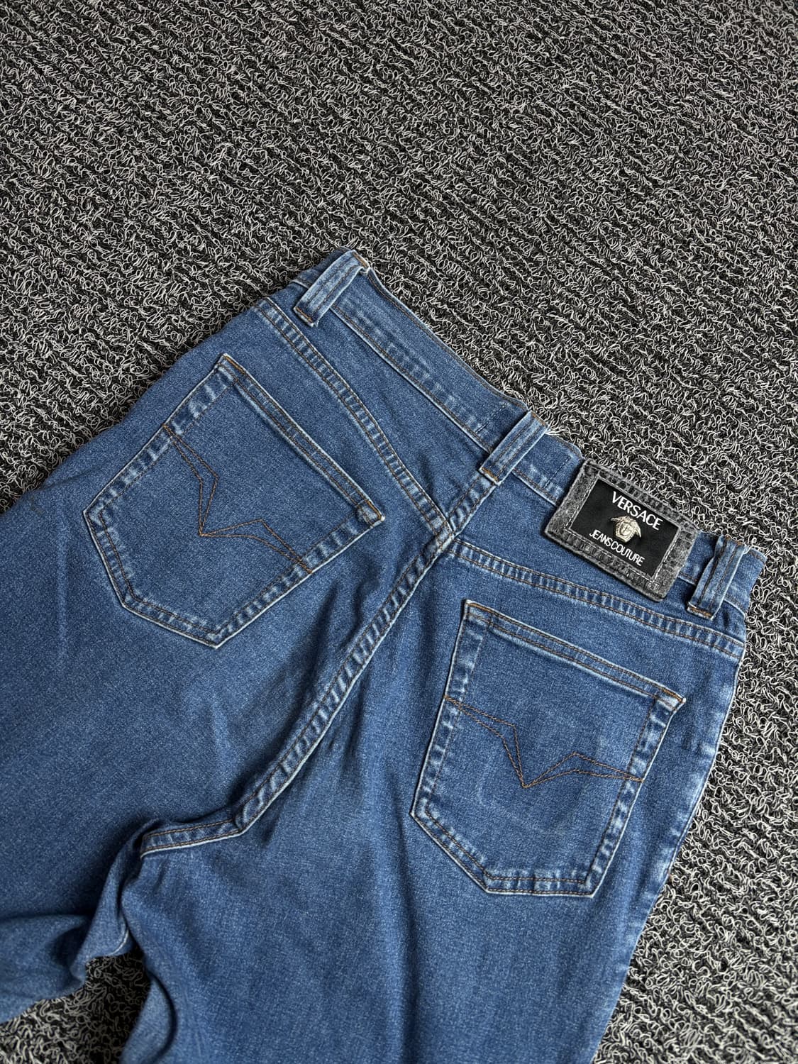 90s 베르사체 아카이브 메두사 루즈핏 데님 팬츠 2244 상품이미지5