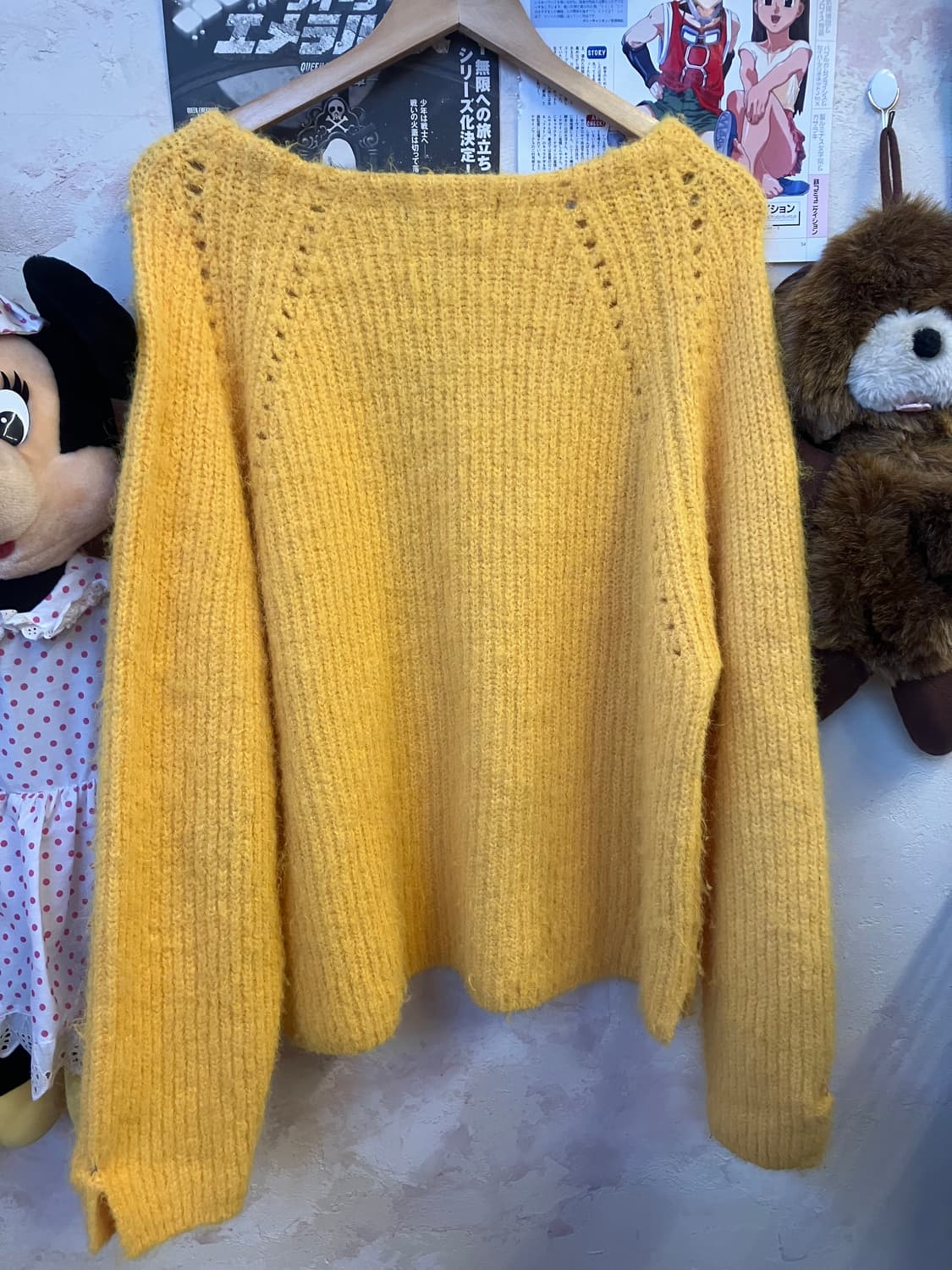 jpn 딥레몬 보트넥 스웨터 상품이미지4