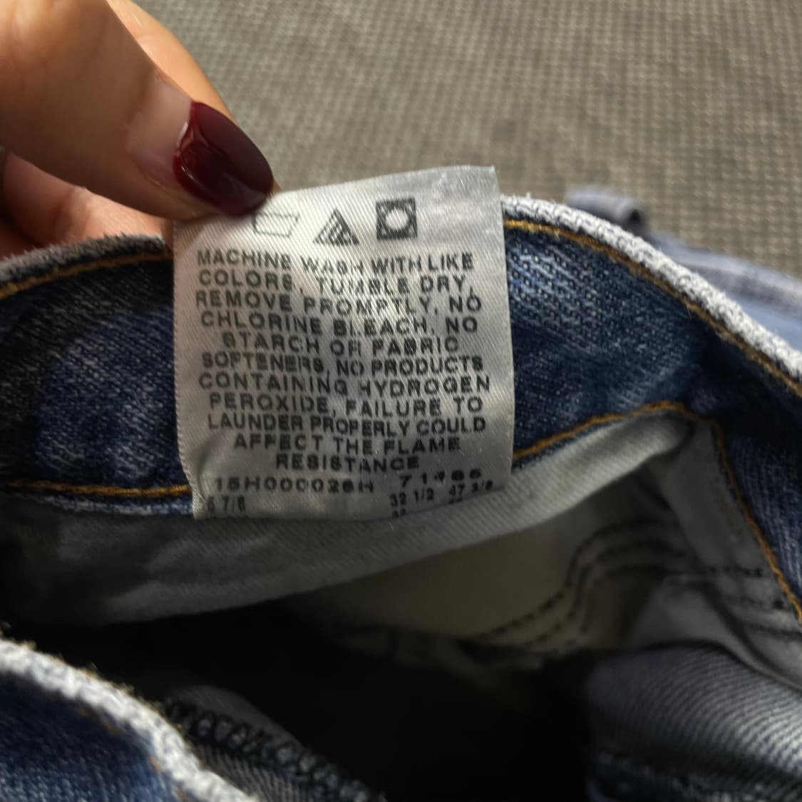 (34) 랭글러 FR 백카펜터 데님 팬츠 상품이미지8