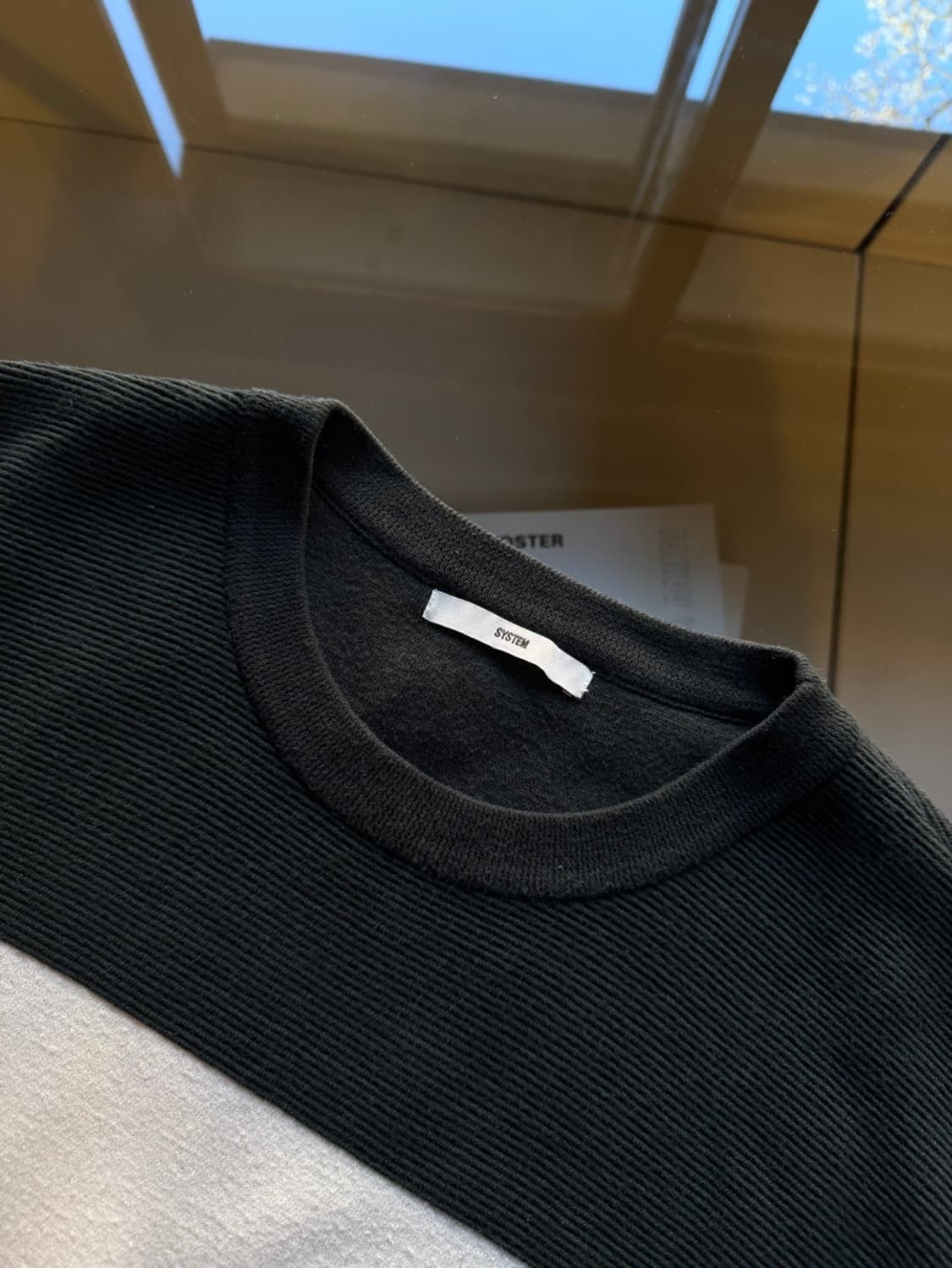 시스템 오버사이즈 니트 100 상품이미지6