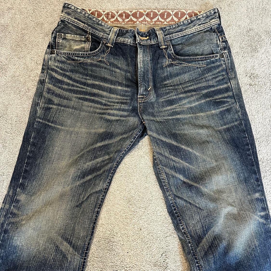 에드윈 XV 웨스턴 플레어 부츠컷 데님(36) 상품이미지7