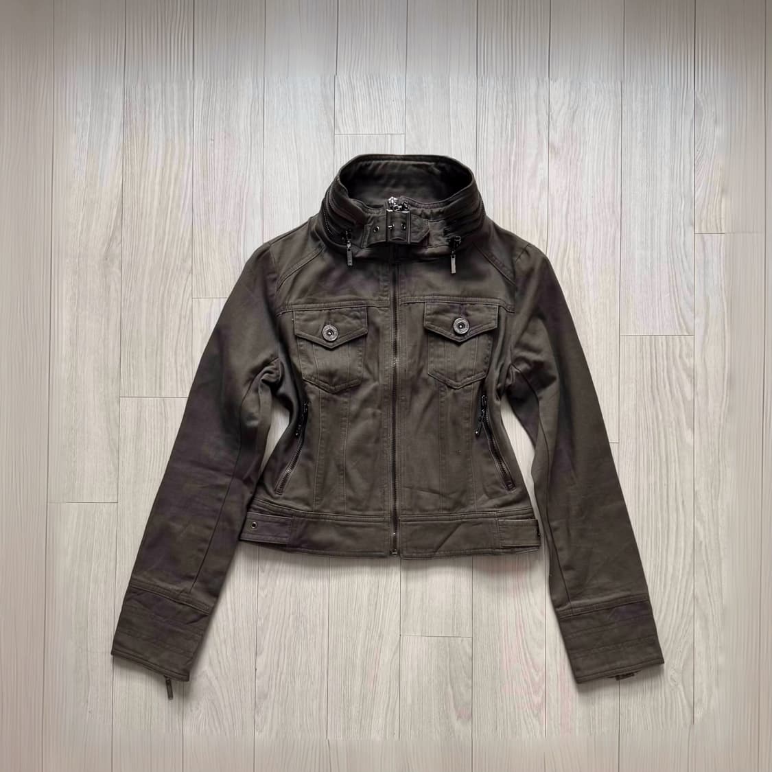 Cecil McBee 세실맥비 하이넥 버클 자켓 아카이브 y2k 갸루 상품이미지1