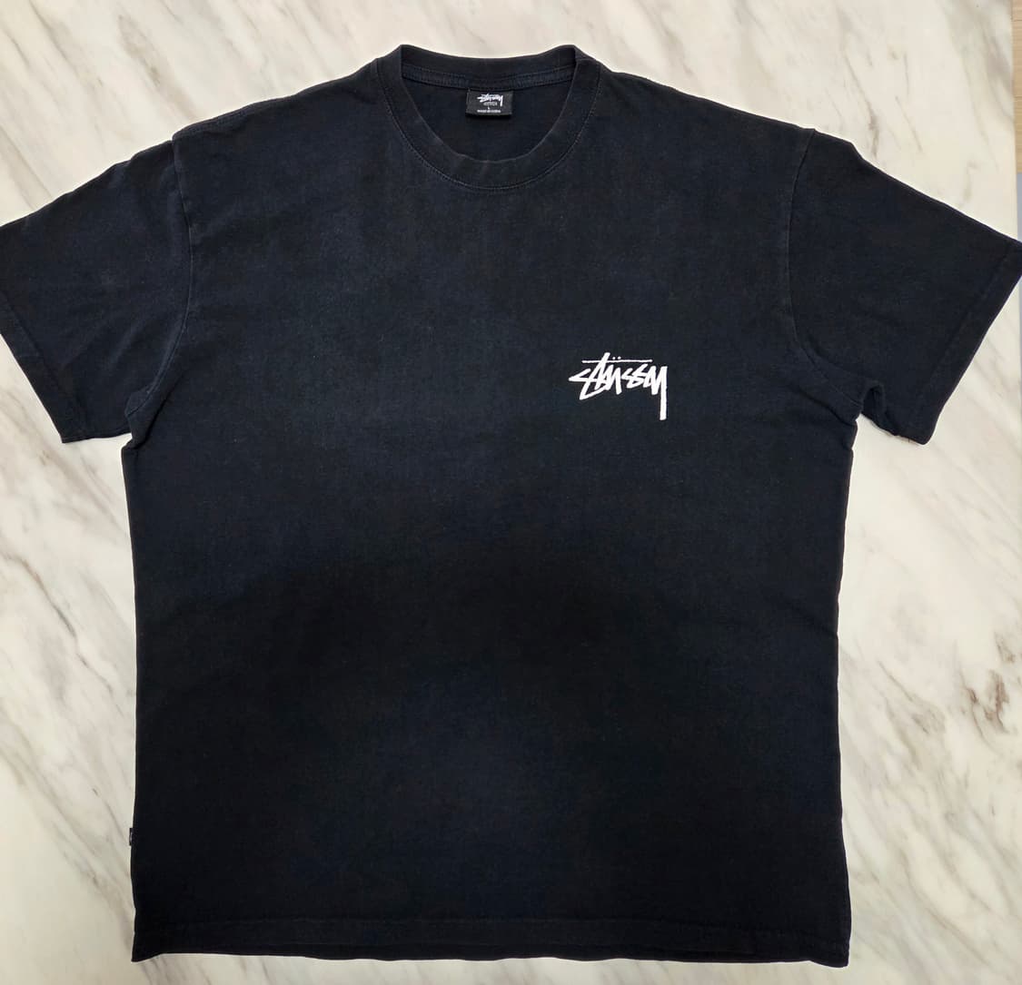 스투시 다이스 블랙 반팔 티셔츠 상품이미지2