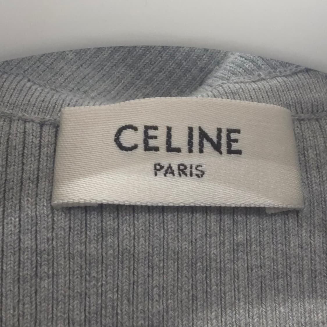 [중고/정품] 셀린느 크롭 탑 후드 집업 M 상품이미지6