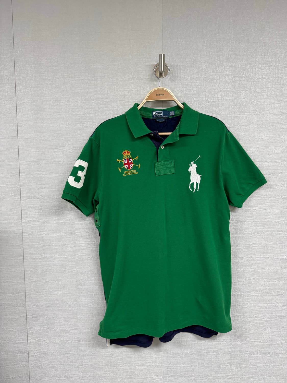 폴로 랄프로렌 빅포니 카라 반팔 티셔츠 상품이미지1