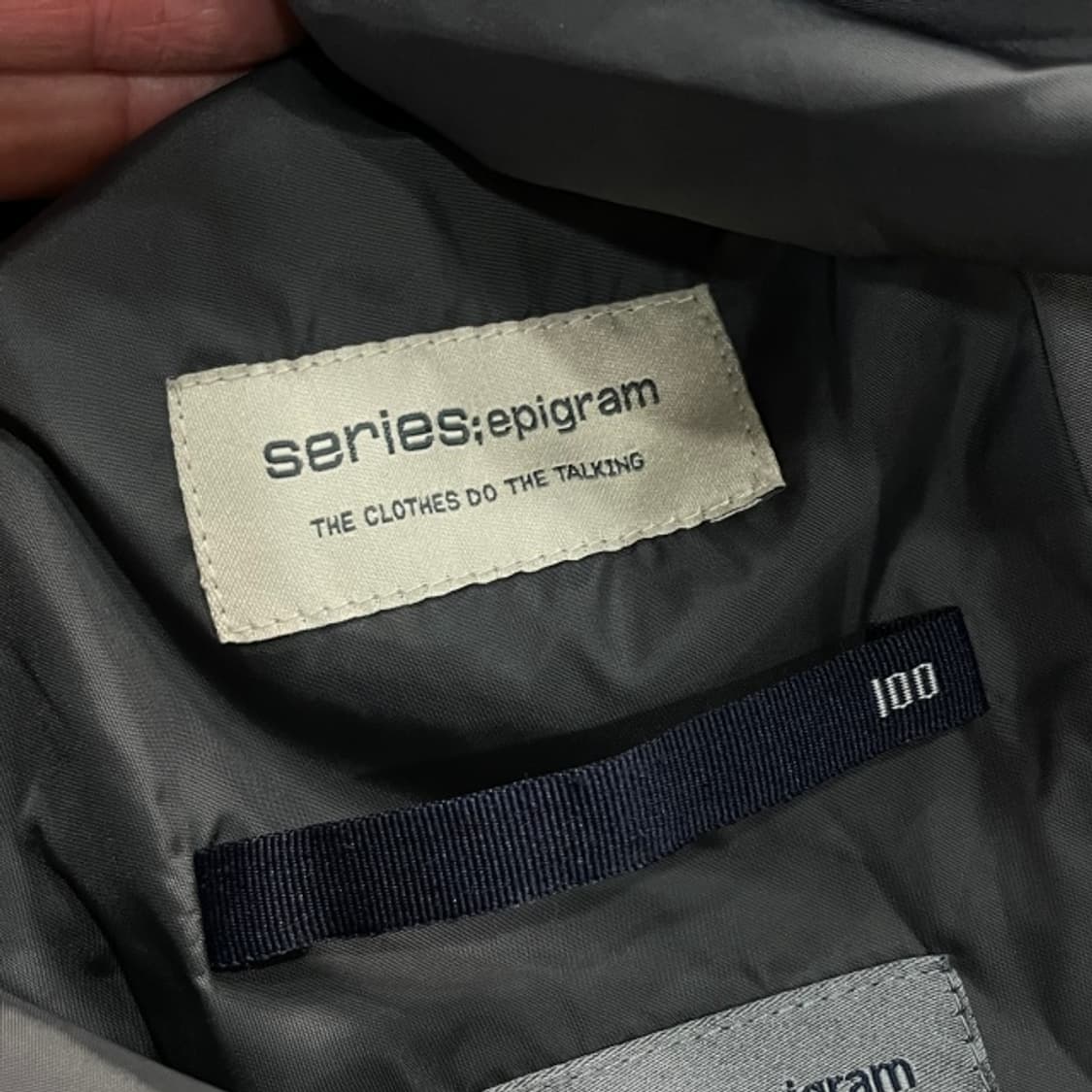 100 시리즈 에피그램 우븐 맥코트  상품이미지4