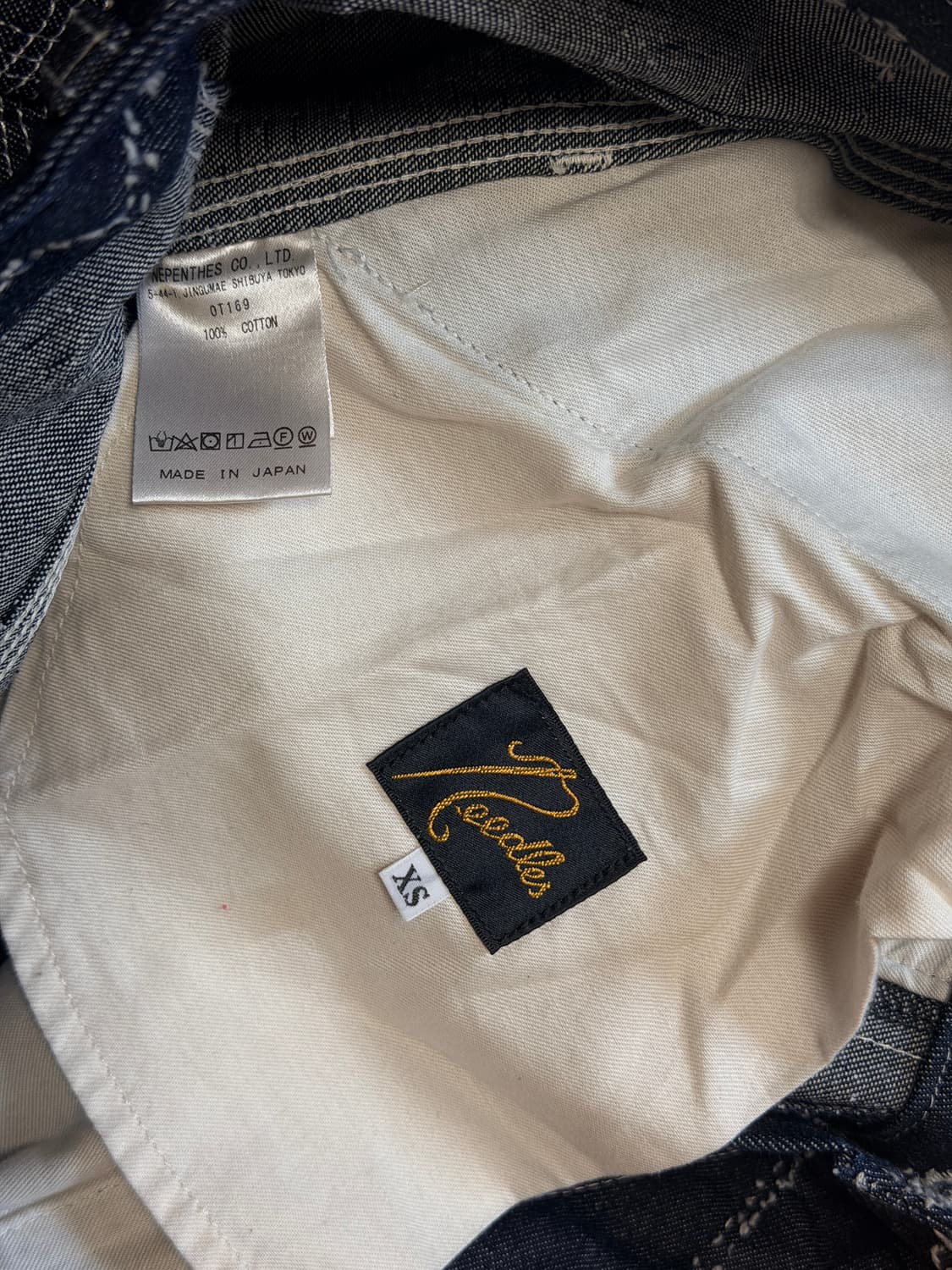 Needles H.D. Pant Painter 10oz Denim Str 상품이미지4