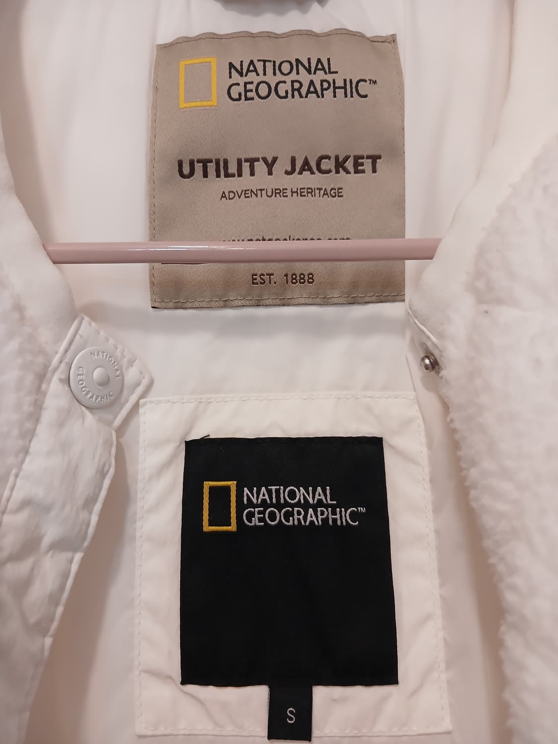 내셔널지오그래픽 정품 여성 유틸리티 뽀글이 퀼팅 자켓 90~95 사이즈 상품이미지2