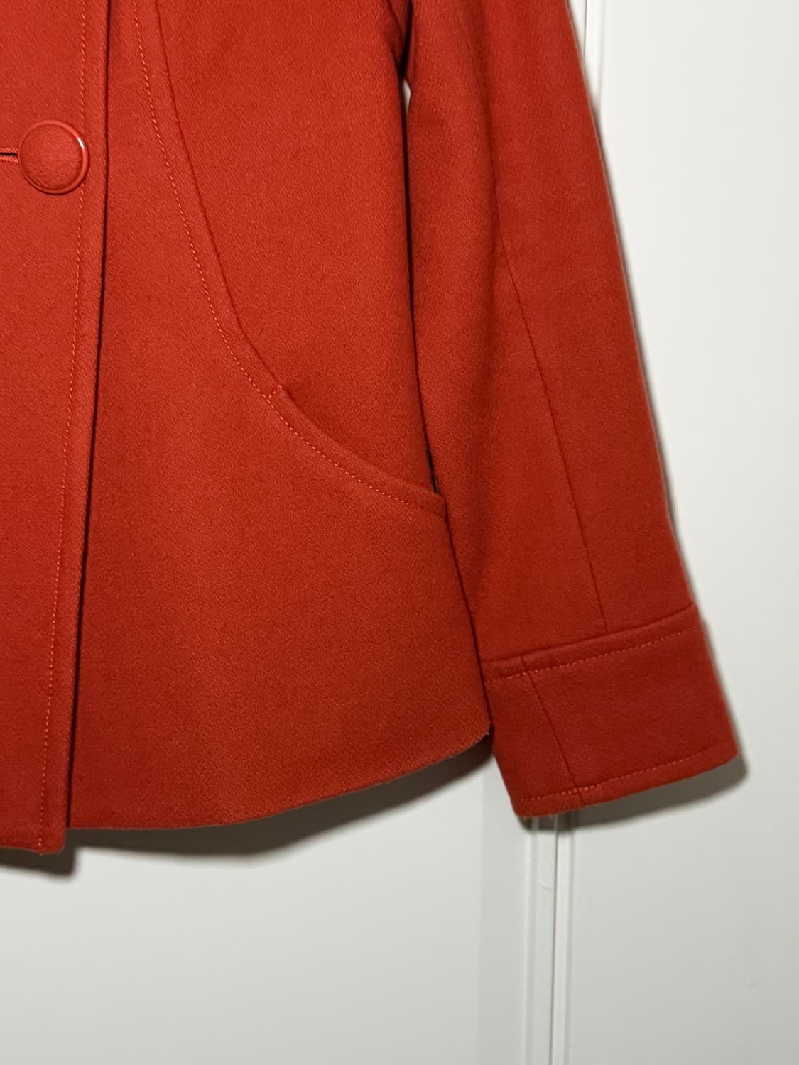 일본빈티지 브릭오렌지 숏코트 상품이미지9