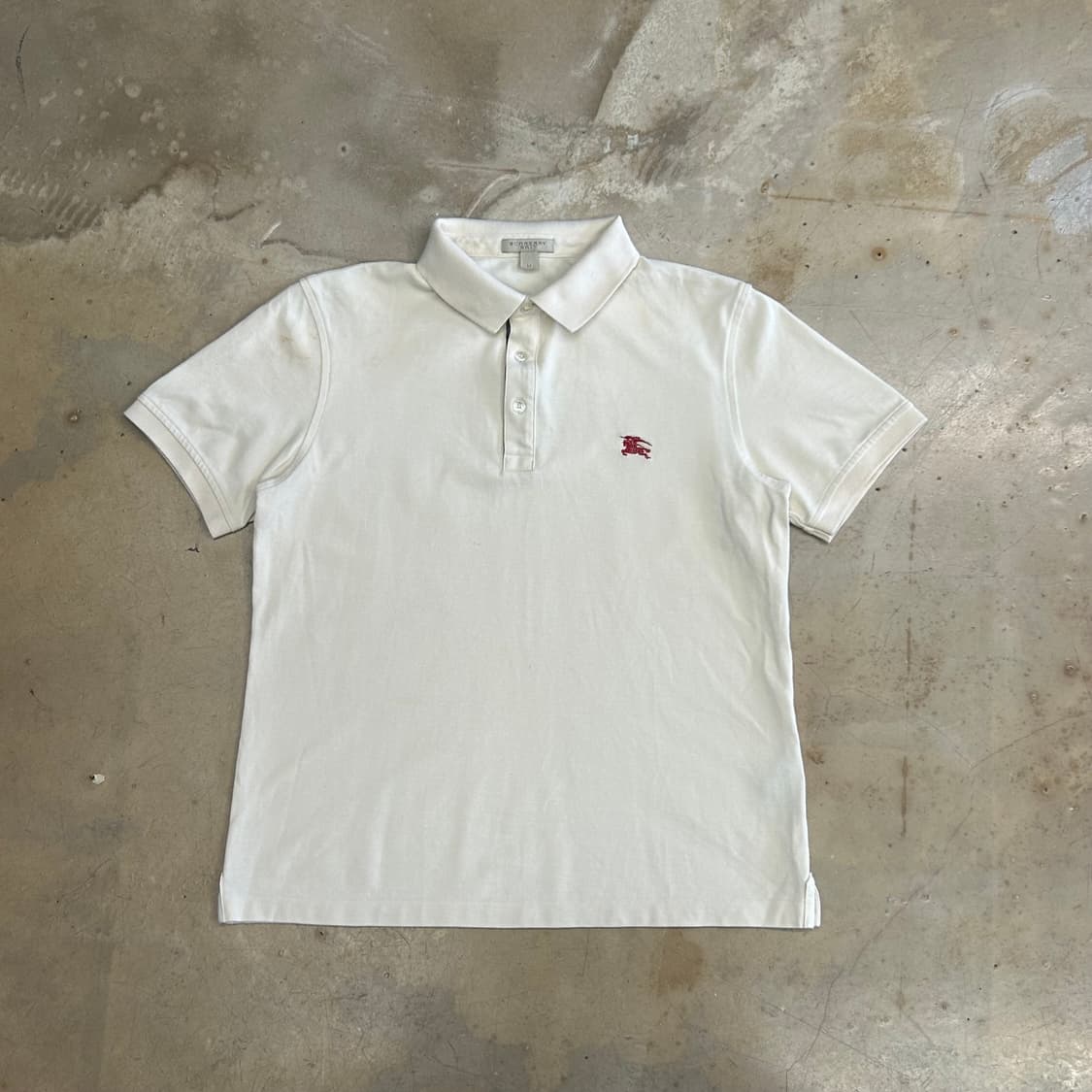 M 버버리 카라 반팔티 상품이미지2