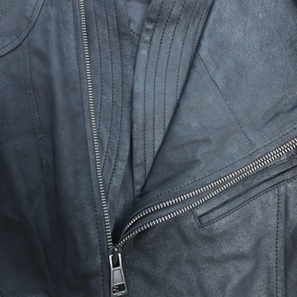 시스템 여성 양가죽 라이더 자켓 82-94-160 상품이미지6