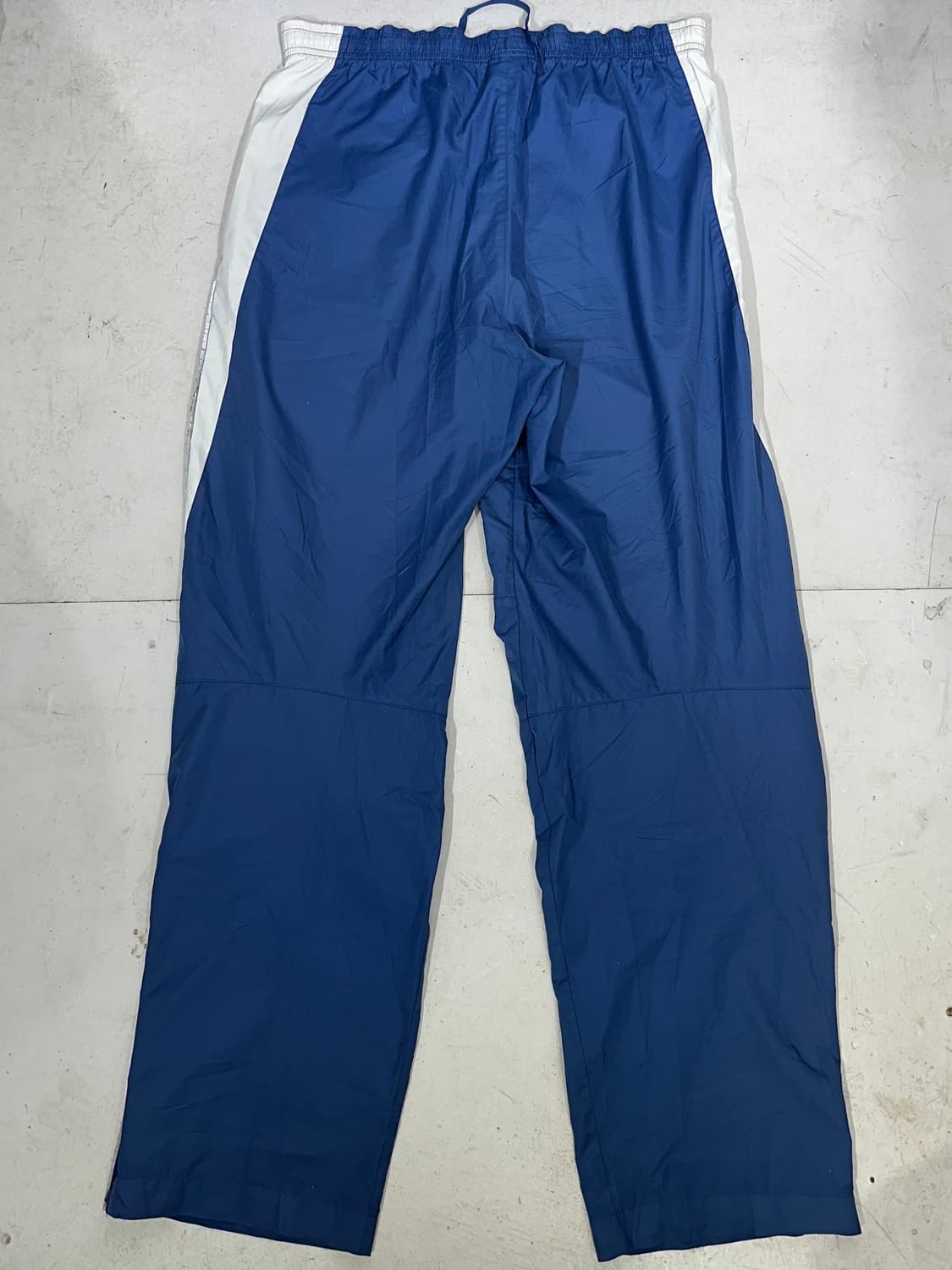 나이키 블루 와이드 화이트 사이드 트랙 팬츠 L 상품이미지5