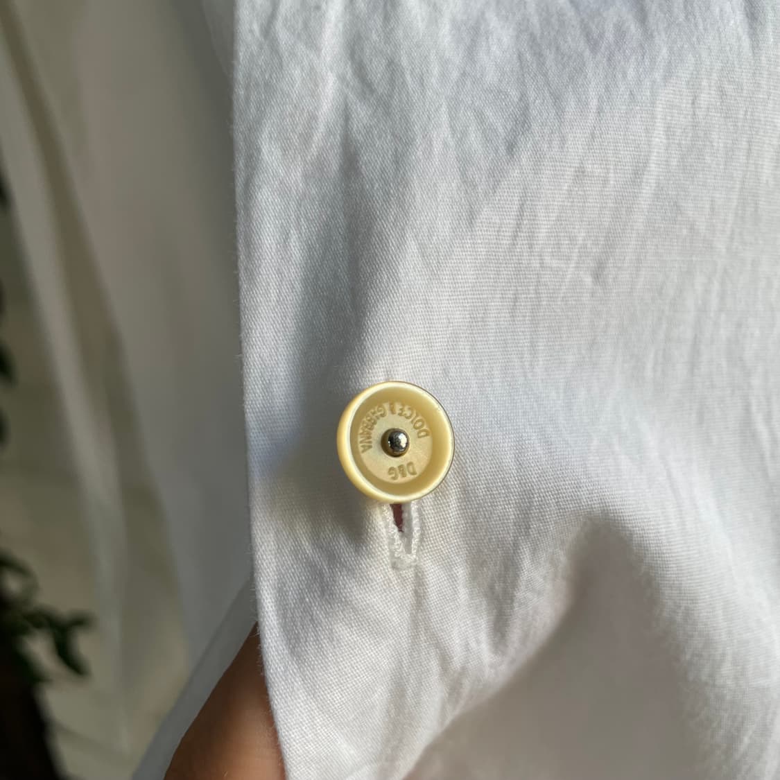 돌체앤가바나 패치 화이트 셔츠 상품이미지4