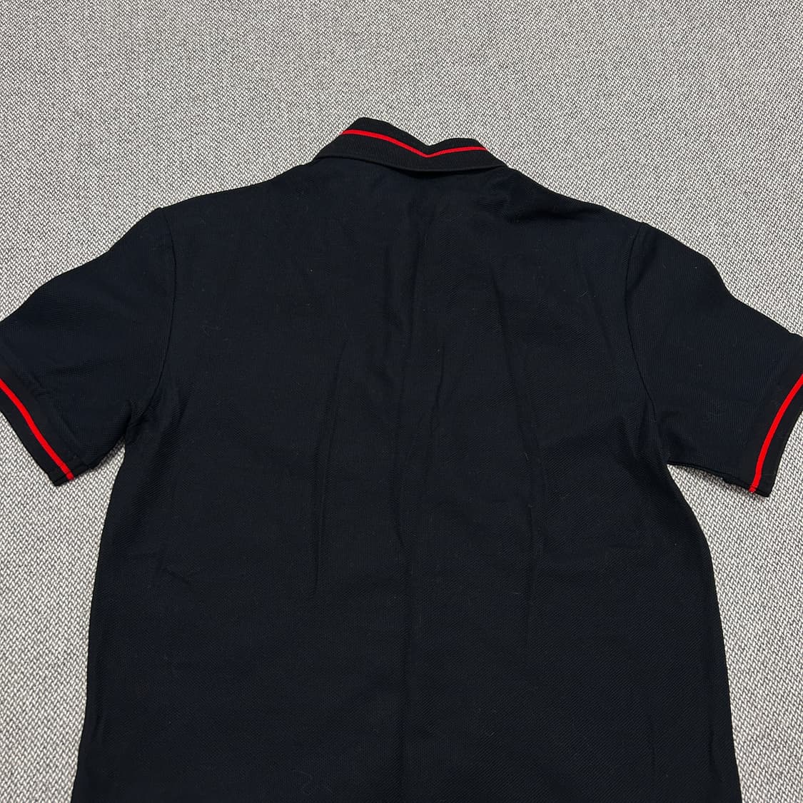 버버리 신형 어플리케 반팔 카라티(XS) 상품이미지7