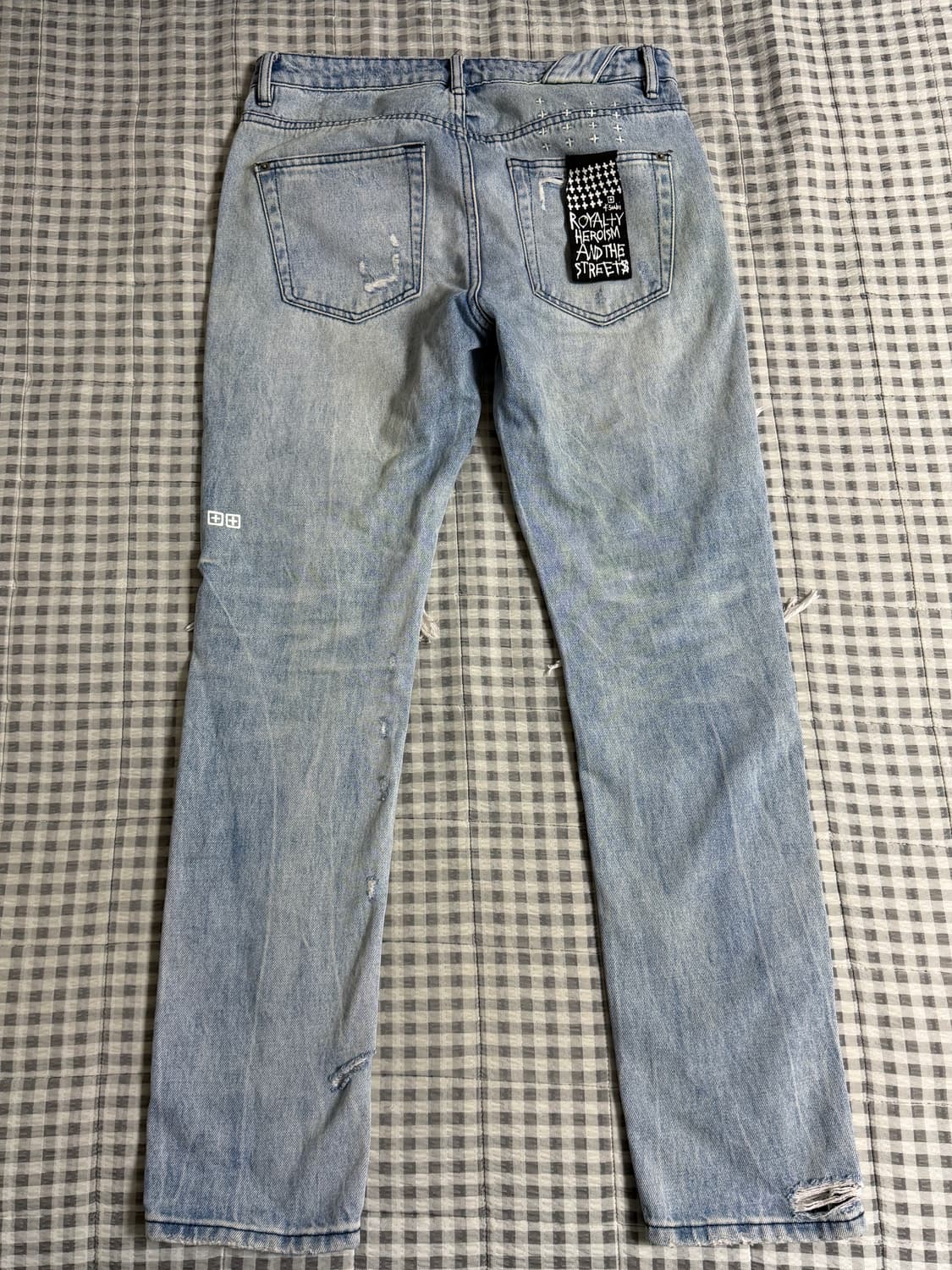 (32) Ksubi 수비 디스트로이드 데님 청바지 상품이미지3