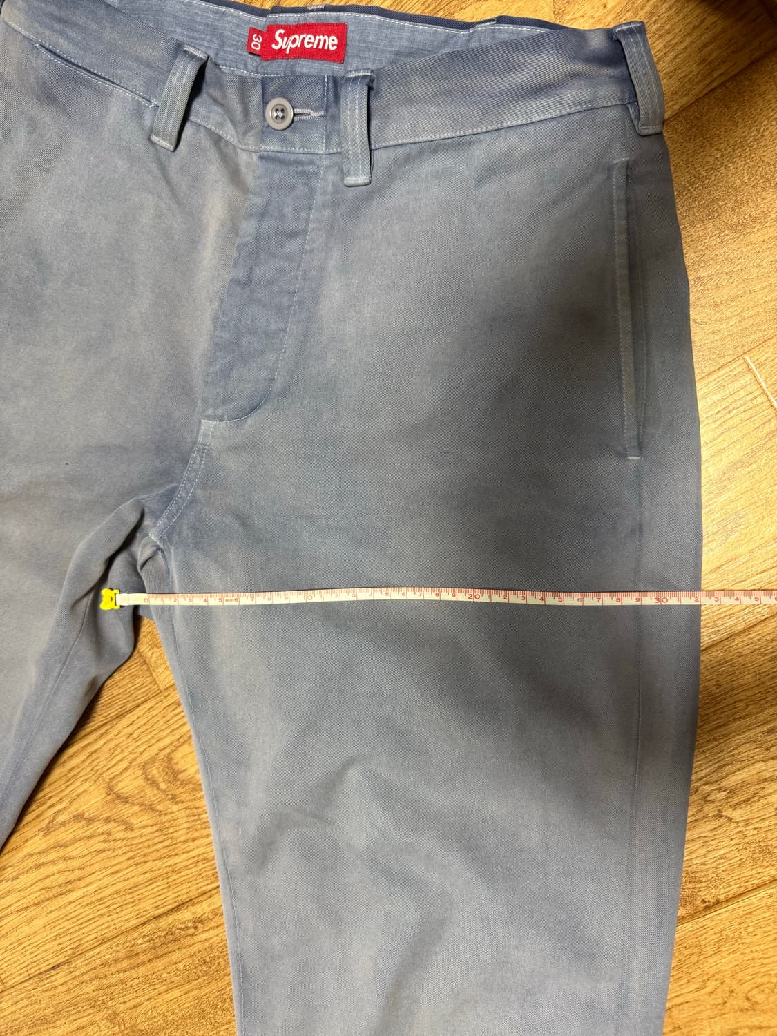 [30]슈프림 23fw 치노팬츠 워시드 네이비 Supreme 상품이미지6