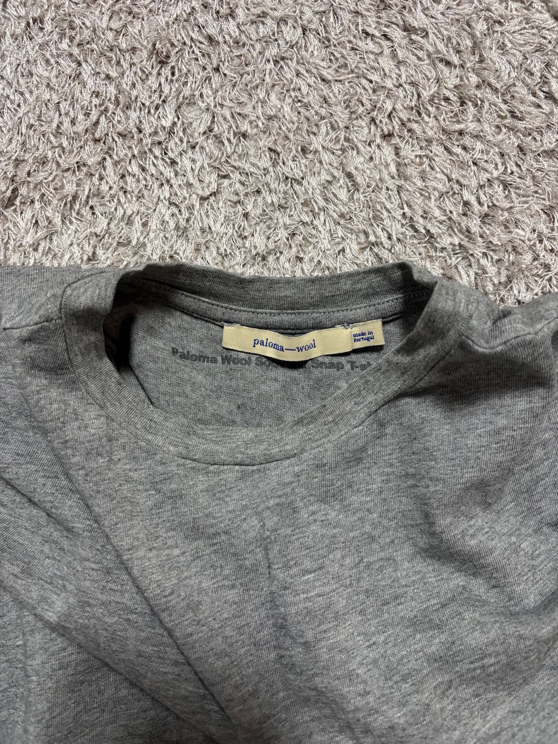 팔로마울 클릭 스냅버튼 티셔츠  xs 상품이미지6