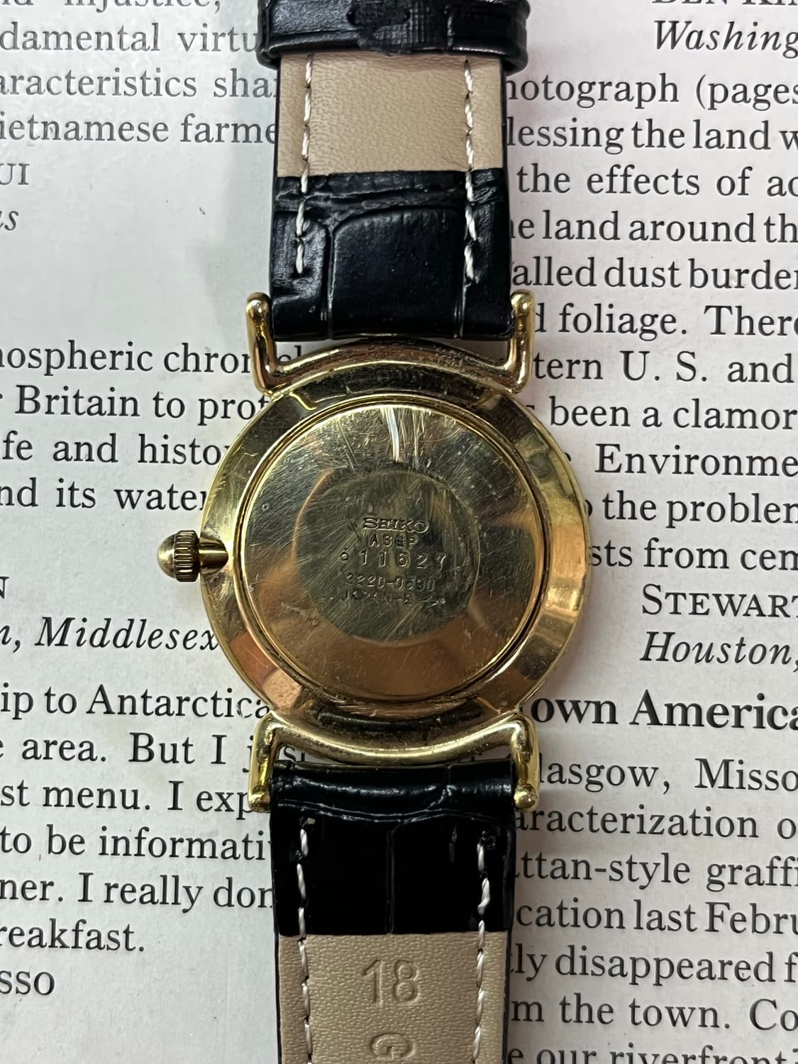 빈티지 세이코 2220-0530 수동 시계 상품이미지4