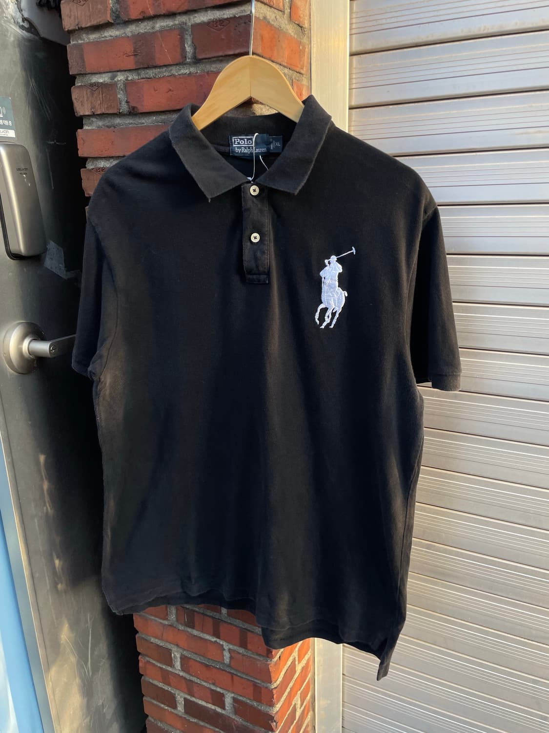 폴로랄프로렌 빅포니 블랙 pk티셔츠 상품이미지3