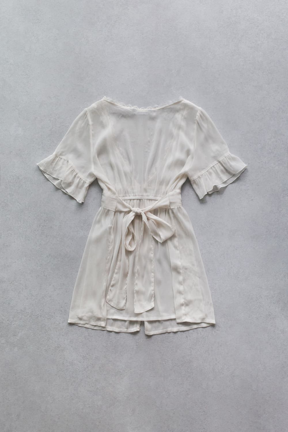 lace tie blouse 상품이미지2