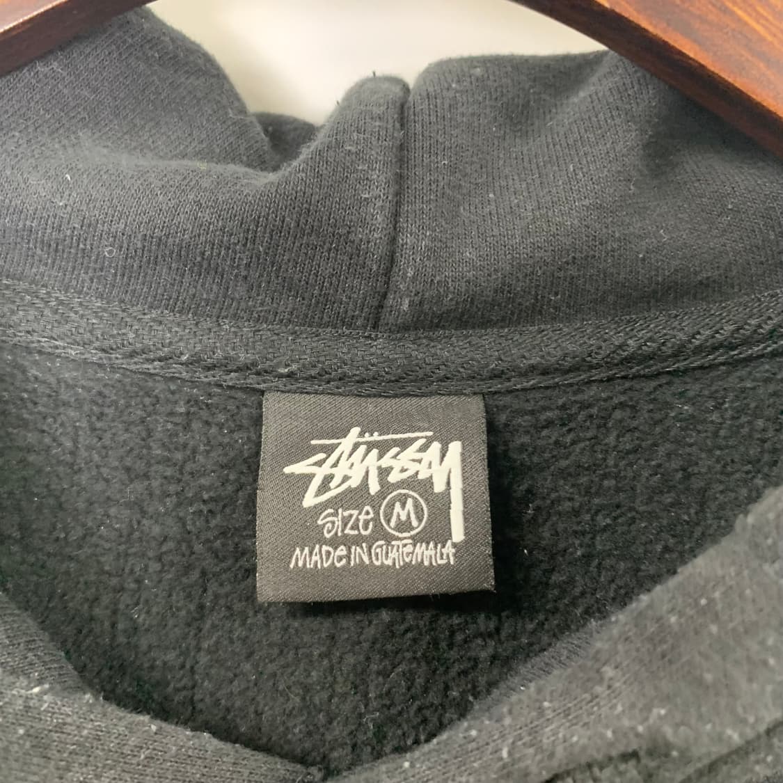 스투시 파라다이스 로스트 스컬 블랙 후드티 상품이미지10