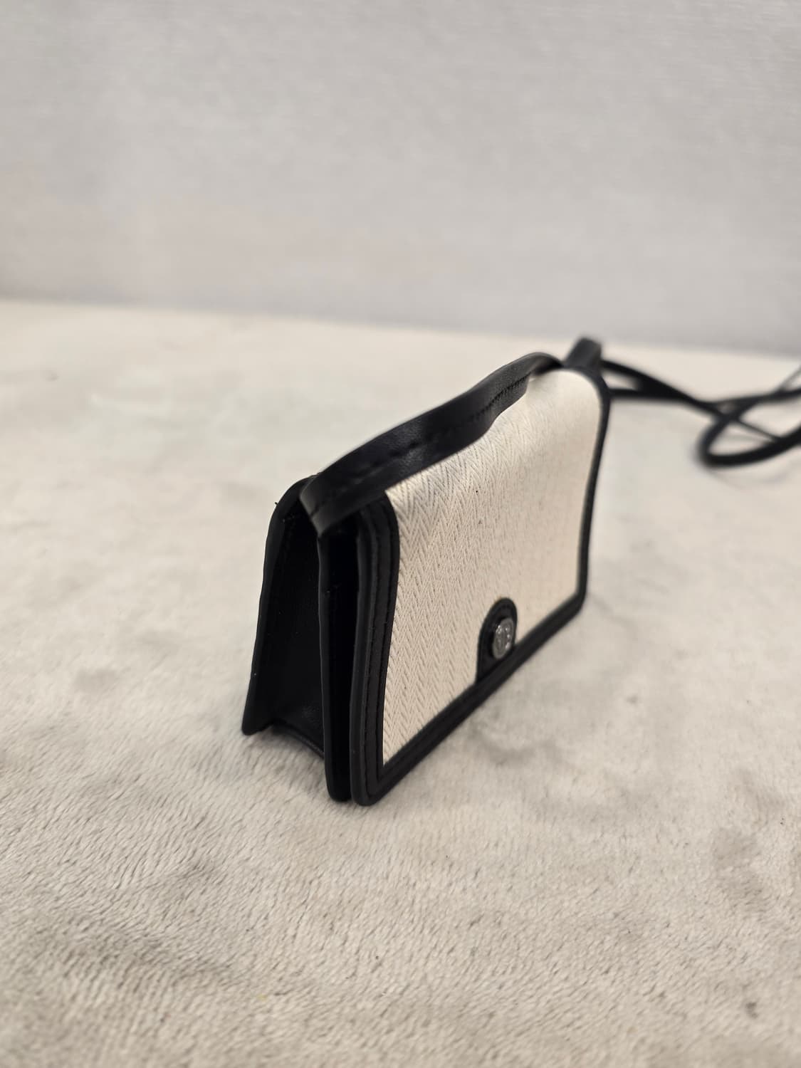 거의새거) 드파운드 타운백 미니월렛 헤링본 아이보리 카드지갑 상품이미지5