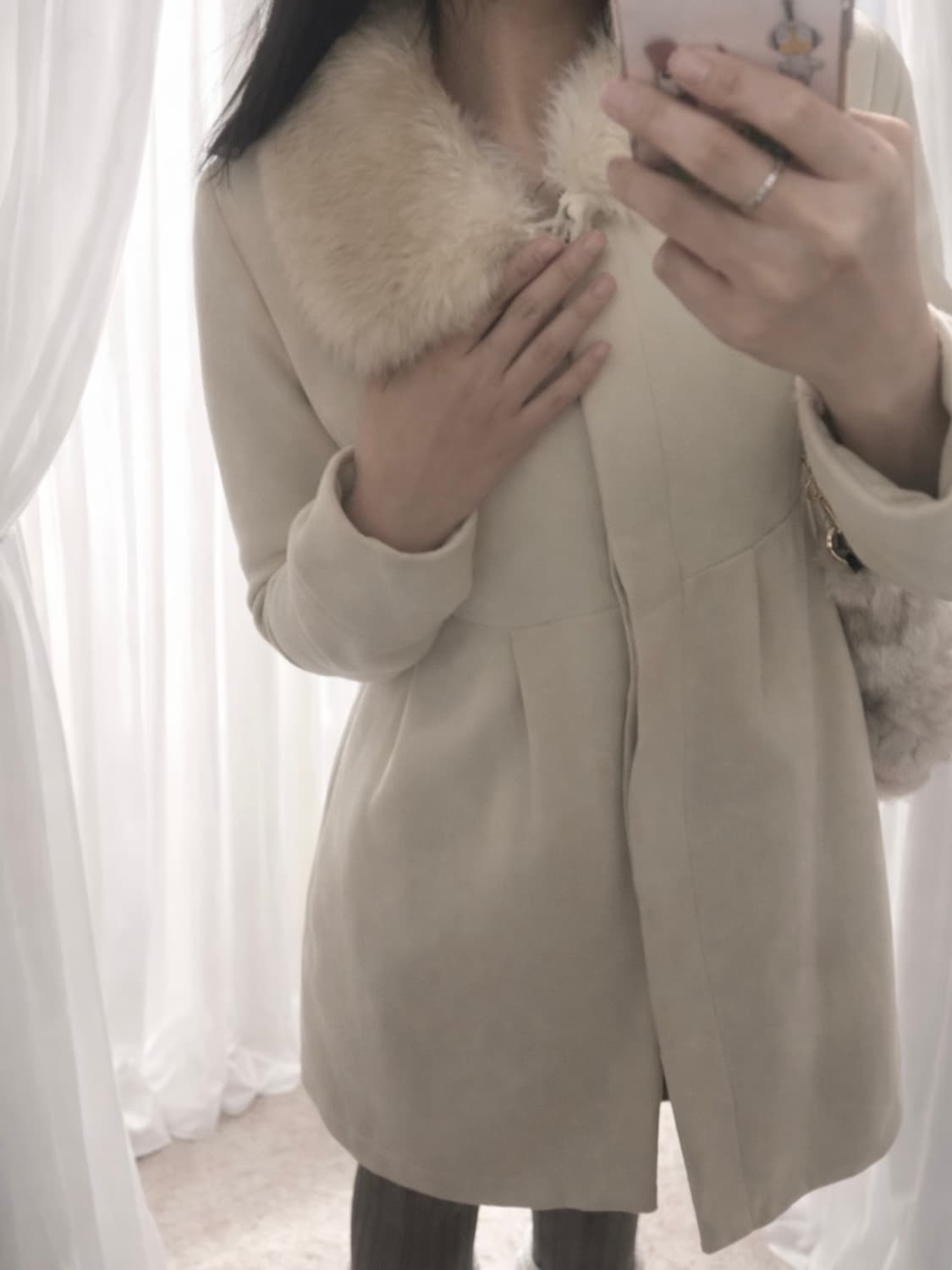 머큐리듀오 퍼카라 플레어 코트 달천 오네갸루 히메갸루 상품이미지2