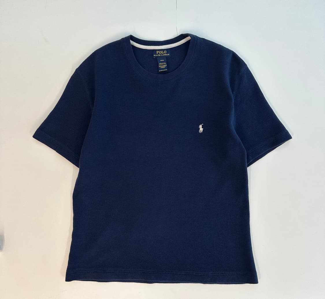 POLO 폴로 랄프로렌 와플 반팔티 M 네이비 상품이미지2