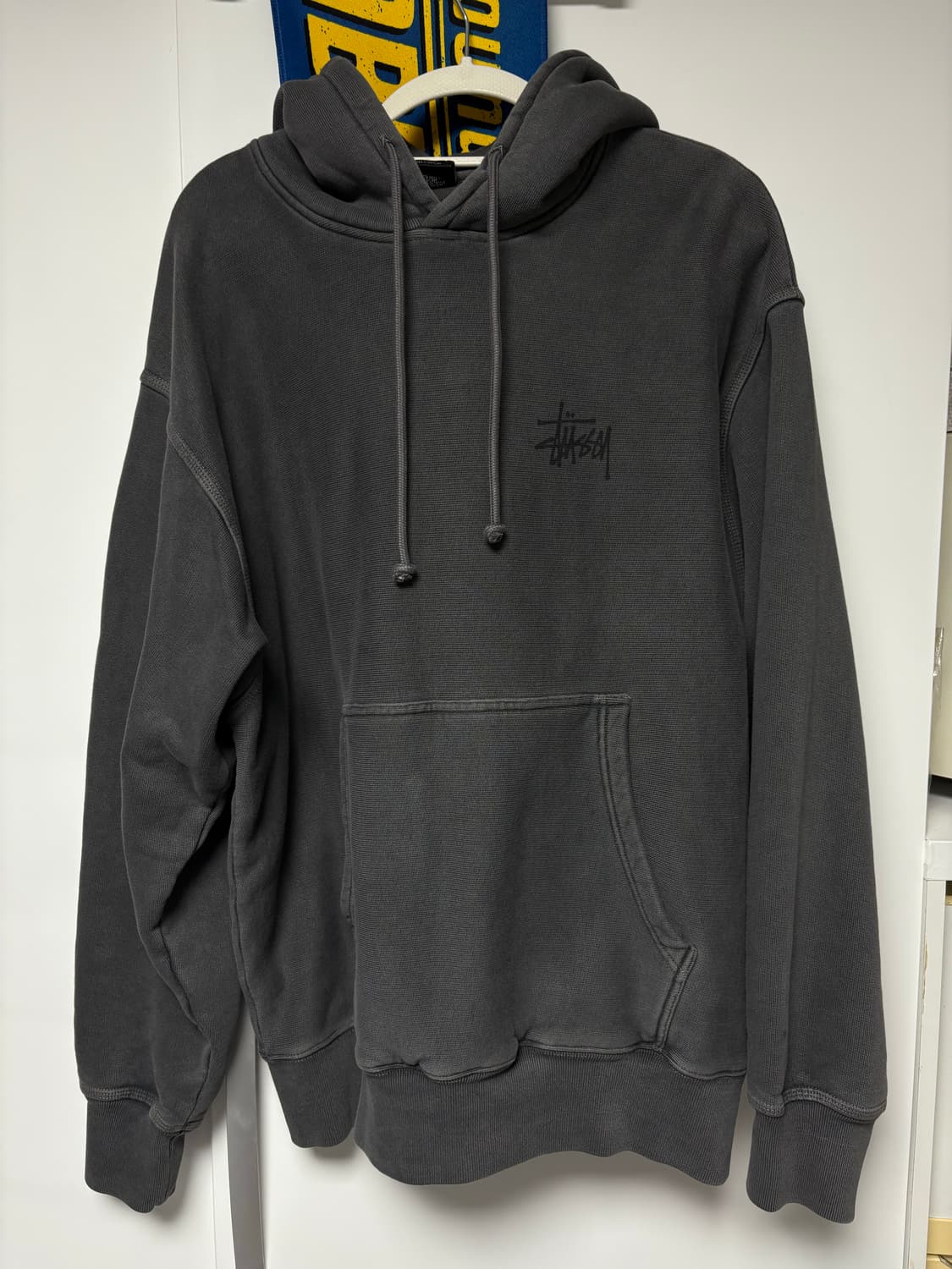 베이직 스투시 후디 피그먼트 다이드 L 상품이미지1