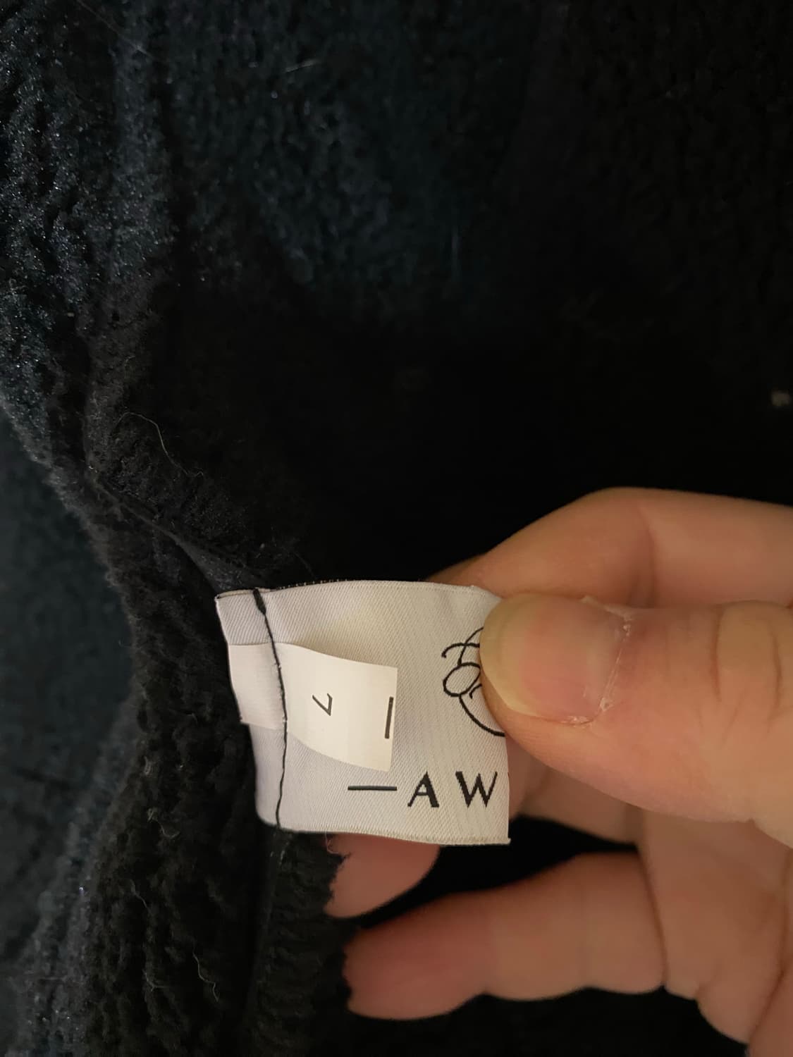 B-3 검정 무스탕 상품이미지4