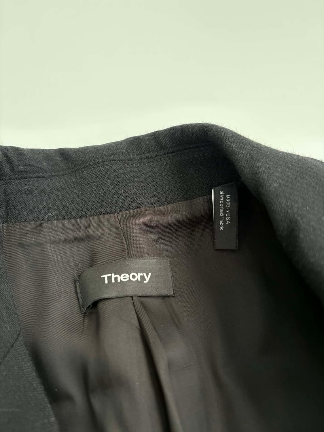 [4] 띠어리 블랙 테일러드 블레이져 자켓 made in usa 상품이미지3