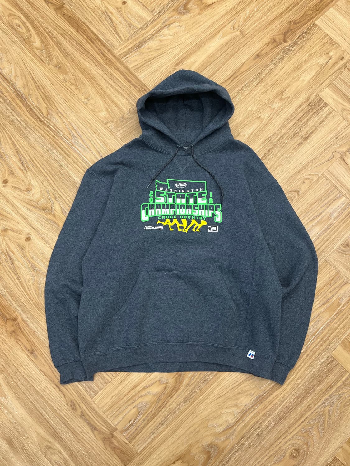 RUSSELL 빈티지 후드(L) 상품이미지1