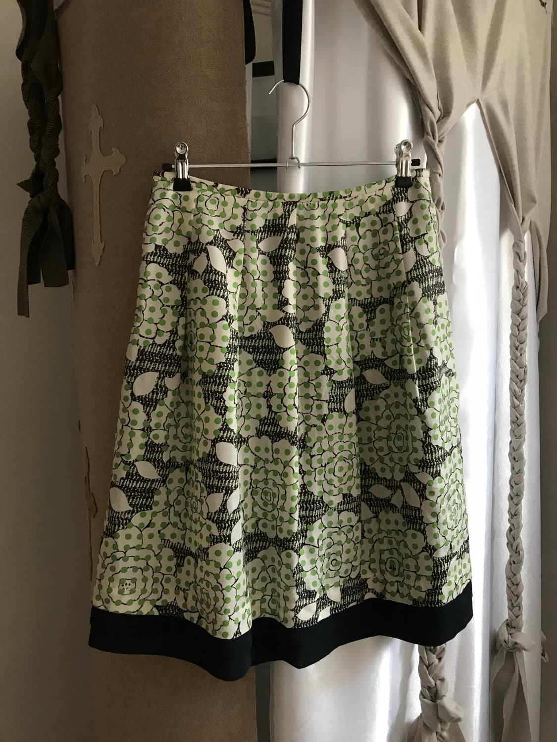 vintage pattern skirt 상품이미지4